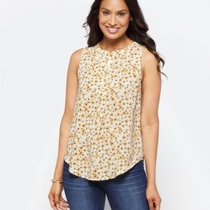 Elegant Cream and Gold Blouse